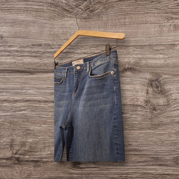 Women's Free People Blue Jeans Denim Size 31 - Picture 4 of 8
